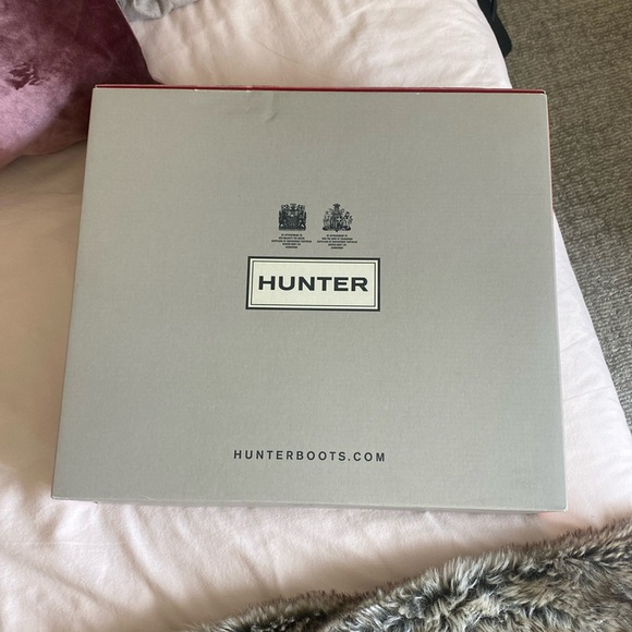 Hunter Boots. Mid-calf. Navy blue. - Picture 2 of 5